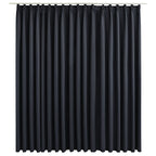Vidaxl gordijn verduisterend met haken 290x245 cm zwart