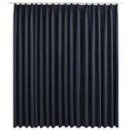 Vidaxl gordijn verduisterend met haken 290x245 cm antraciet