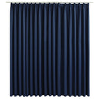 Vidaxl gordijn verduisterend met haken 290x245 cm blauw