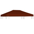 Vidaxl prieeldak 310 g m² 3x4 m terracota
