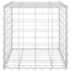 Vidaxl gabion plantenbak verhoogd kubus 40x40x40 cm staaldraad