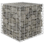 Vidaxl gabion plantenbak verhoogd kubus 60x60x60 cm staaldraad