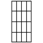 VidaXL Inloopdouchewand 118x190 cm mat gehard glas