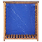 Vidaxl haardhoutopslag 105x38x115 cm massief acaciahout