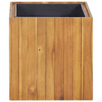 VidaXL Plantenbak verhoogd 43,5x43,5x44 cm massief acaciahout