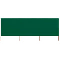 Vidaxl windscherm 3-panelen 400x160 cm stof groen