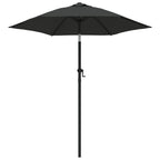 Vidaxl parasol 200x224 cm aluminium antraciet