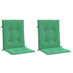 Vidaxl tuinstoelkussens lage rug 2 st 100x50x3 cm oxford stof groen