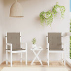 Vidaxl tuinstoelkussens lage rug 2 st 100x50x3 cm oxford stof taupe
