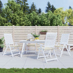 Vidaxl tuinstoelkussens 4 st 40x40x4 cm oxford stof crèmekleurig