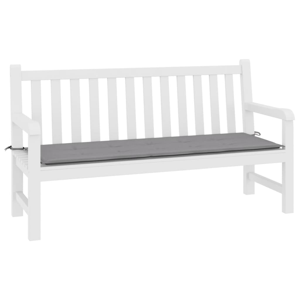 Vidaxl tuinbankkussen 200x50x4 cm oxford stof grijs