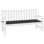 Vidaxl tuinbankkussen 200x50x4 cm oxford stof zwart