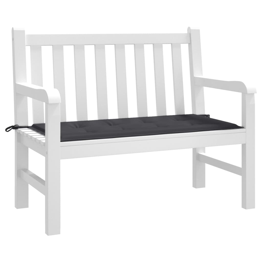 Vidaxl tuinbankkussen 100x50x4 cm oxford stof zwart