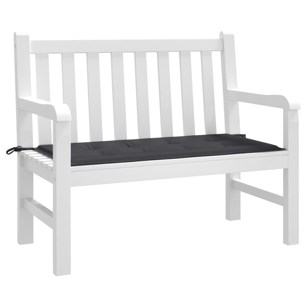 Vidaxl tuinbankkussen 120x50x4 cm oxford stof zwart
