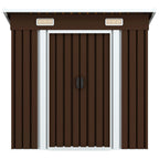 VidaXL Tuinberging 194x121x181 cm staal bruin