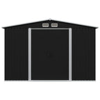 VidaXL Tuinberging 257x205x178 cm staal antraciet