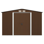 VidaXL Tuinberging 257x205x178 cm staal bruin
