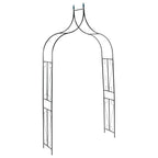 Vidaxl tuinboog 142x37x275 cm ijzer donkergroen