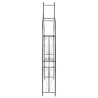Vidaxl tuinboog 142x37x275 cm ijzer donkergroen