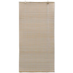 Vidaxl rolgordijnen 2 st 120x160 cm bamboe natuurlijk