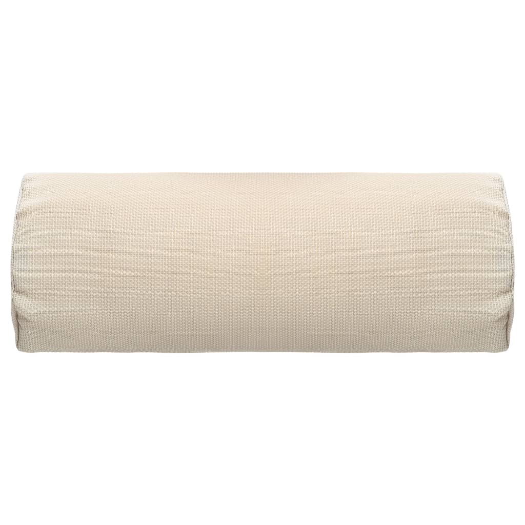 Vidaxl hoofdsteun voor ligstoel 40x7,5x15 cm textileen crème