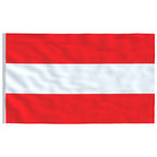 VidaXL Vlag Oostenrijk 90x150 cm