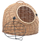 Vidaxl kattendrager 50x42x40 cm natuurlijk wilgenhout