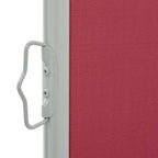 Vidaxl tuinscherm uittrekbaar 100x300 cm rood