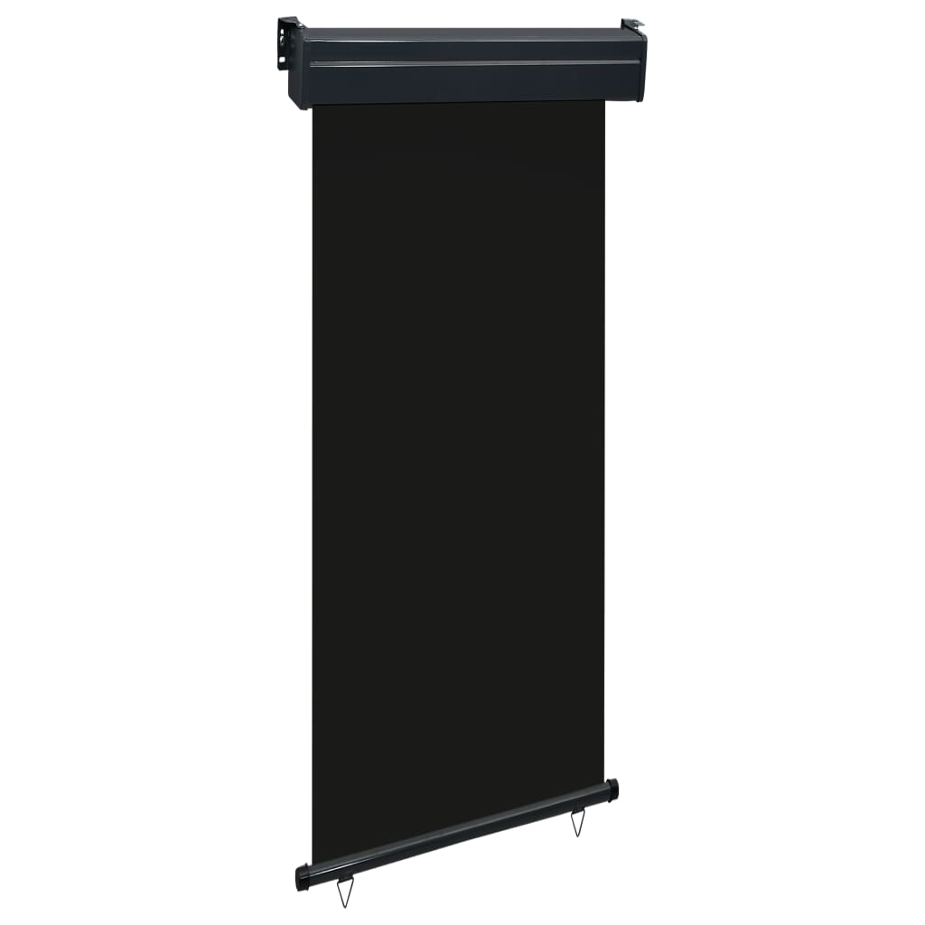 Vidaxl balkonscherm 85x250 cm zwart