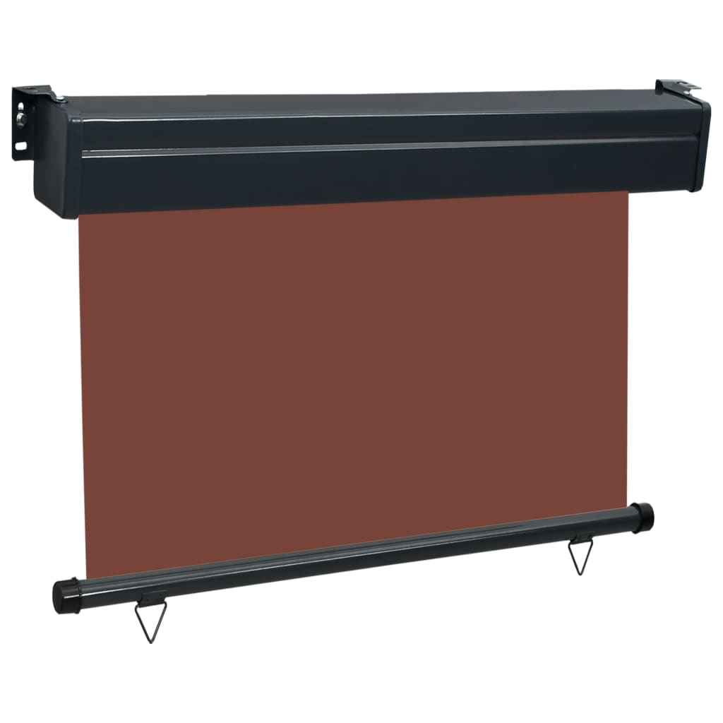 Vidaxl balkonscherm 85x250 cm bruin
