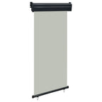 Vidaxl balkonscherm 105x250 cm grijs