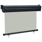 Vidaxl balkonscherm 105x250 cm grijs