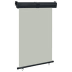 Vidaxl balkonscherm 125x250 cm grijs
