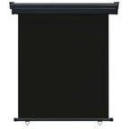 Vidaxl balkonscherm 145x250 cm zwart