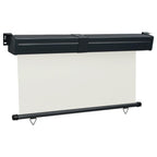 Vidaxl balkonscherm 145x250 cm crèmekleurig