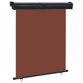 Vidaxl balkonscherm 145x250 cm bruin