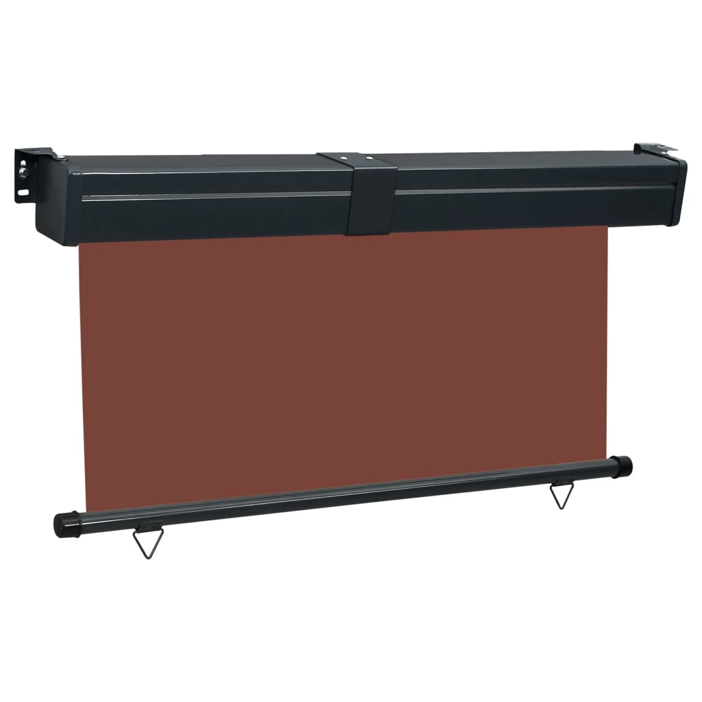 Vidaxl balkonscherm 145x250 cm bruin