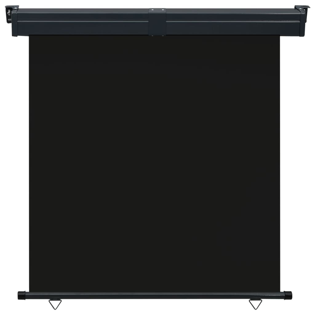 Vidaxl balkonscherm 165x250 cm zwart