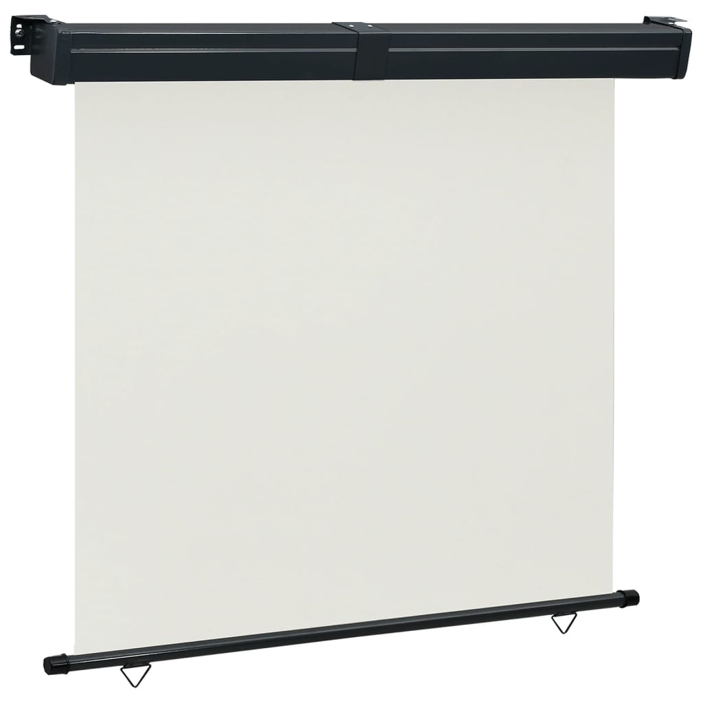 Vidaxl balkonscherm 165x250 cm crèmekleurig
