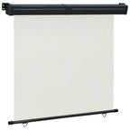 Vidaxl balkonscherm 165x250 cm crèmekleurig