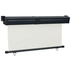 Vidaxl balkonscherm 165x250 cm crèmekleurig