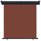 Vidaxl balkonscherm 165x250 cm bruin