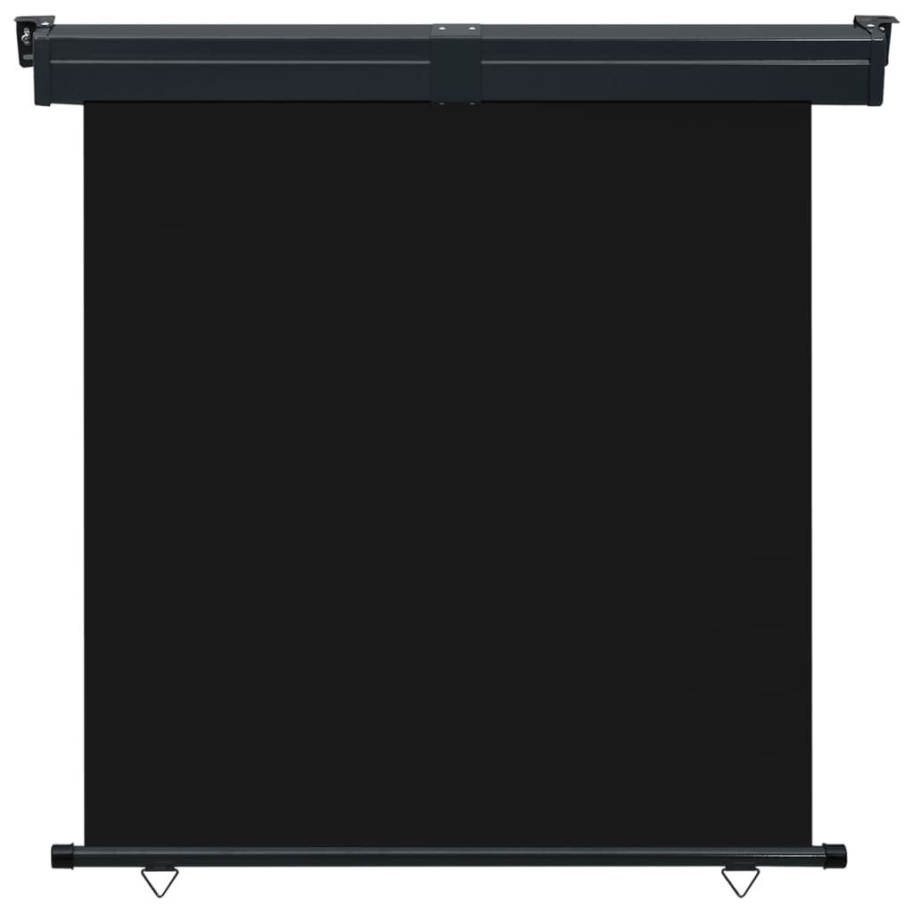 Vidaxl balkonscherm 175x250 cm zwart