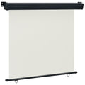 Vidaxl balkonscherm 175x250 cm crèmekleurig
