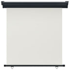Vidaxl balkonscherm 175x250 cm crèmekleurig
