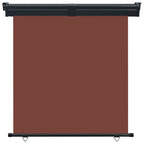 Vidaxl balkonscherm 175x250 cm bruin