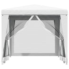Vidaxl partytent met 4 mesh zijwanden 2,5x2,5 m wit