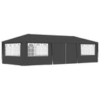 Vidaxl partytent met zijwanden professioneel 90 g m² 4x9 m antraciet