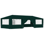 Vidaxl partytent met zijwanden professioneel 90 g m² 4x9 m groen