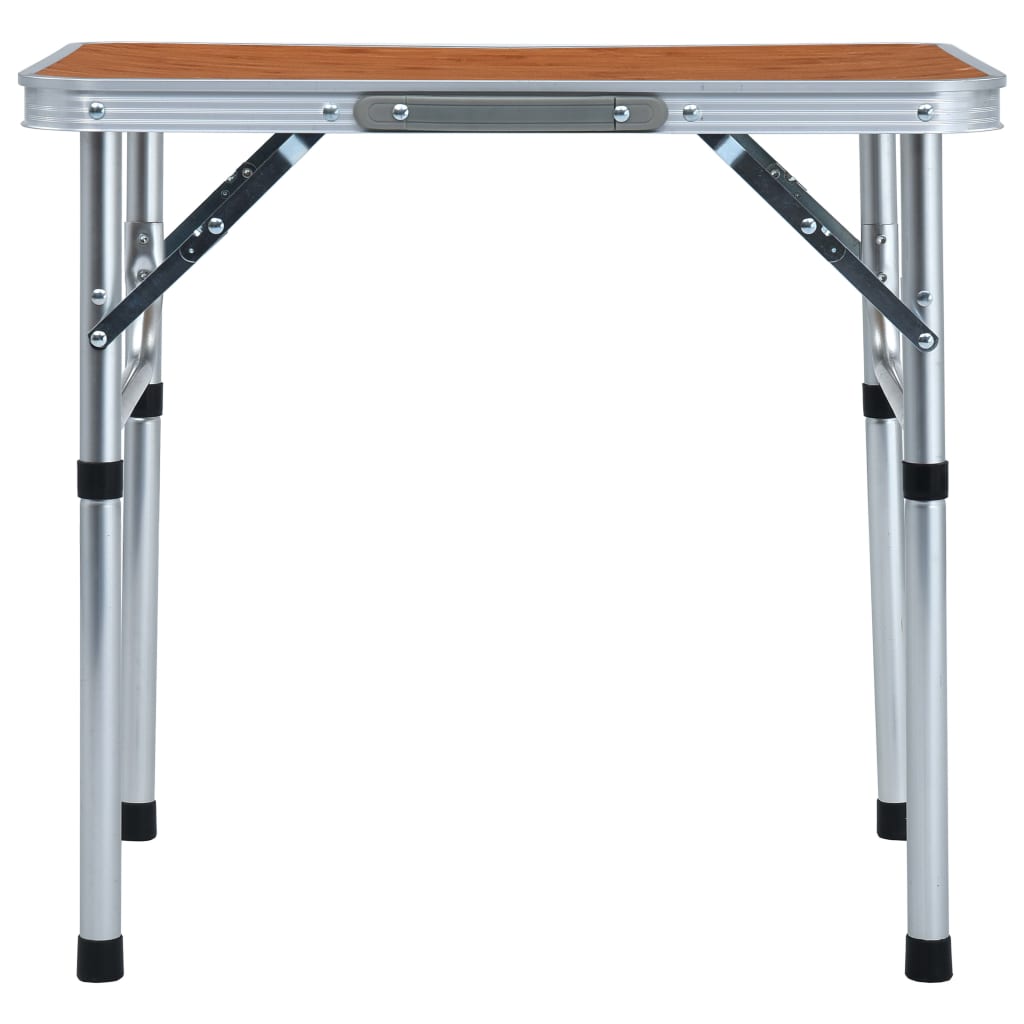 Vidaxl campingtafel inklapbaar 60x45 cm aluminium